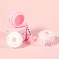laikou cherry blossom lip serum mask dry crack peeling repair reduce lip fine lines essence moisturizing sakura beauty care 8g