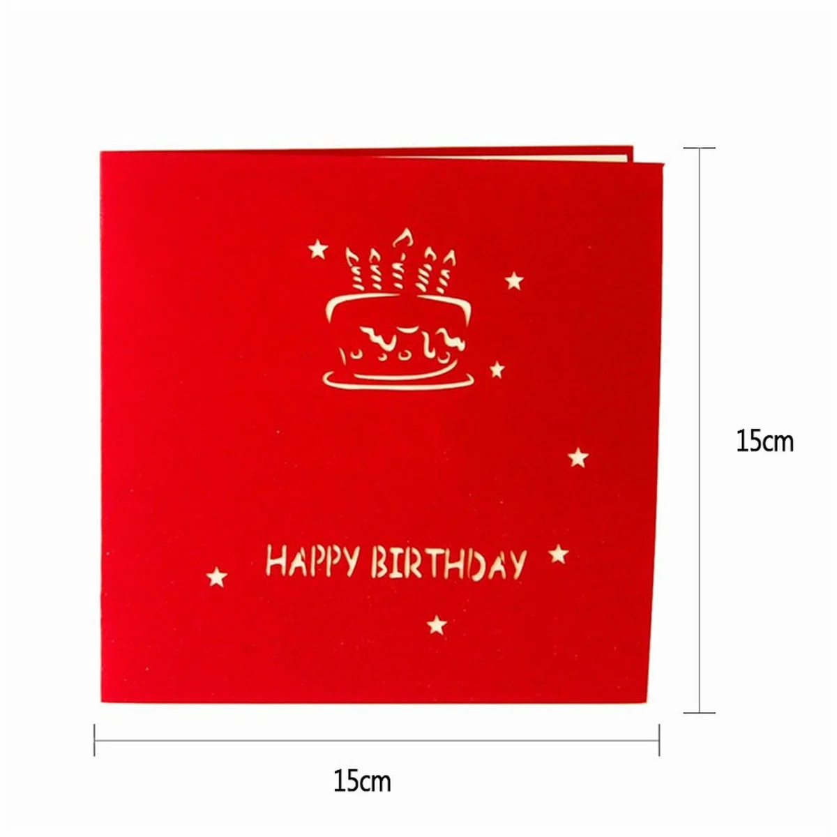 3D открытки для торта Креативная открытая бумажная скульптура сделай сам