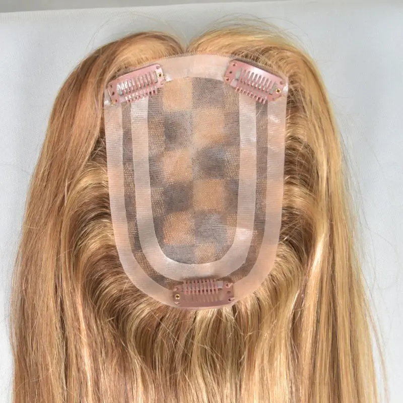 Топпер из натуральных волос для мужчин размер головы 25 - 76 см цвет черный