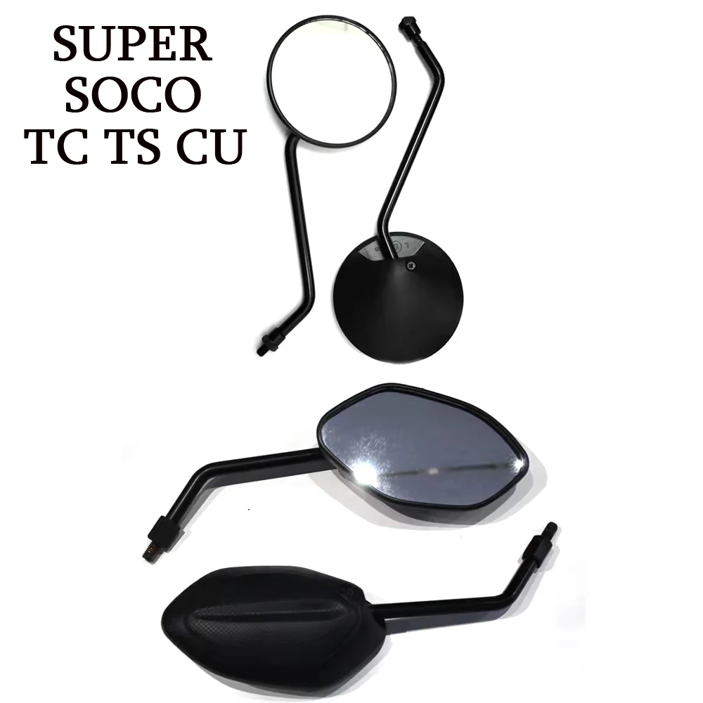 

Rearview Mirror Original Accessories Left and Right Mirrors FOR Super SOCO Scooter TS TC/MAX RU DU CUMINI