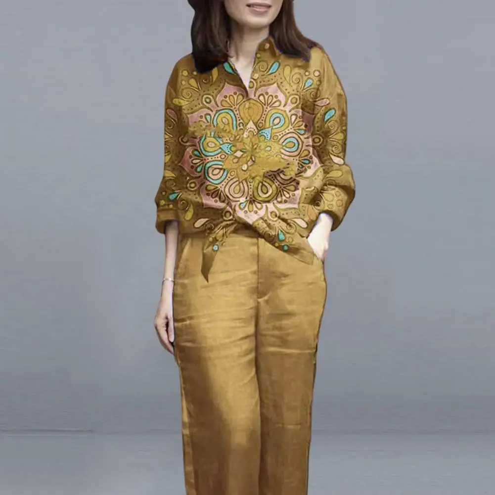 

Chic Summer Outfits Loose Fit Casual Tracksuit Soft Texture Summer Regular Sleeve Top Wide Leg Pants Dress Up