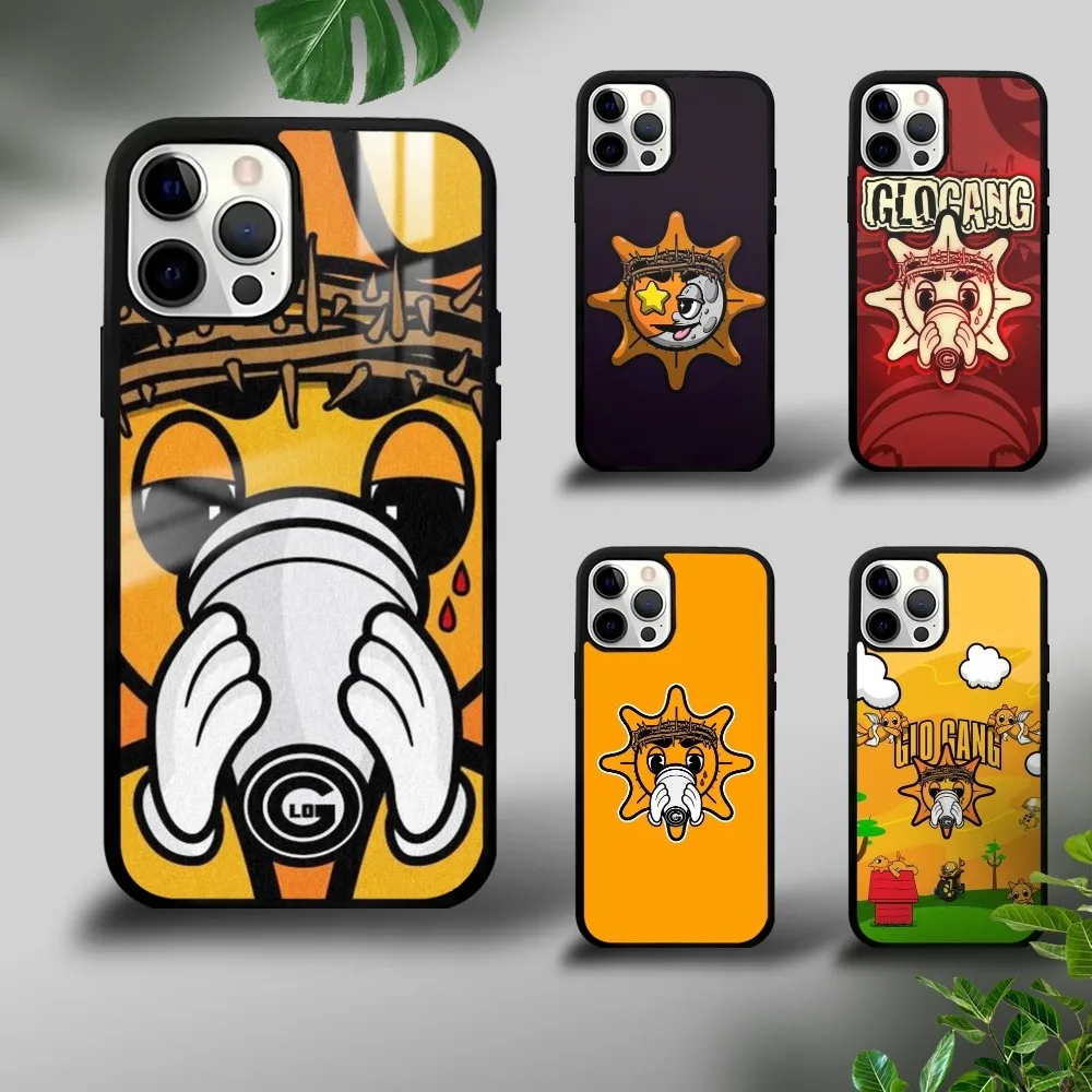 Фото Чехол для телефона G-Glo G-GangS C-Chief Keef для iPhone 16, 15, 14, 13, 12, 11 Pro Xs Max Mini Plus Celulares Hard Funda №1
