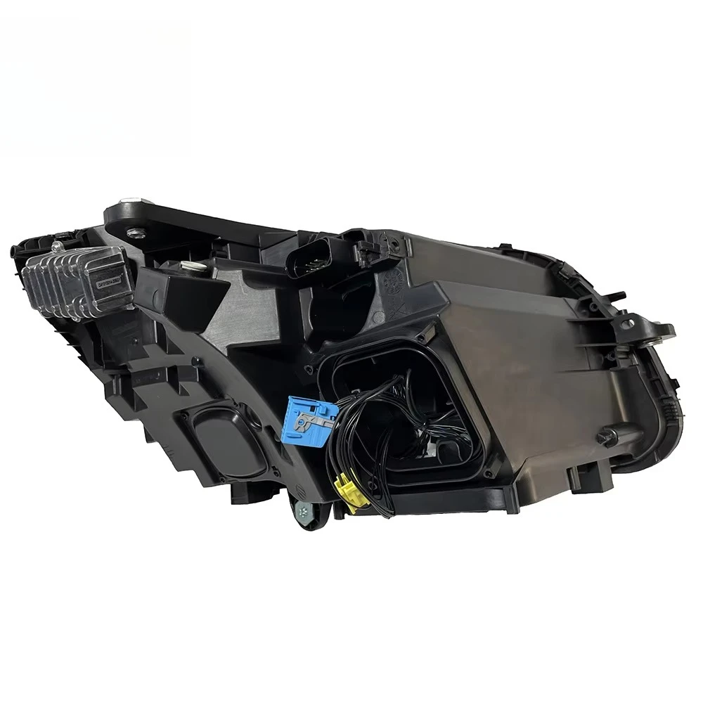 Фото Светодиодные фары для Mercedes-Benz C-CLASS C180 C200 C260 C300 W205, высококачественные, с двойной линзой, LED, 12В, автомобильные аксессуары №5