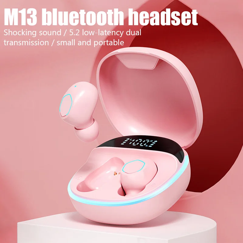 

Беспроводные Bluetooth-наушники M13 со встроенным микрофоном
