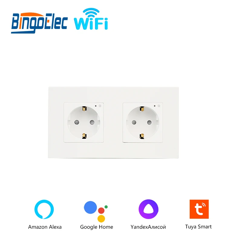 

Евророзетка Bingoelec с поддержкой Wi-Fi, 16 А