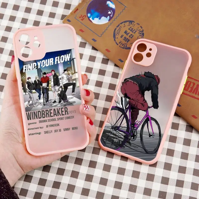 

wind breaker webtoon manga Phone Case matte transparent For iphone 7 8 11 12 13 plus mini x xs xr pro max cover