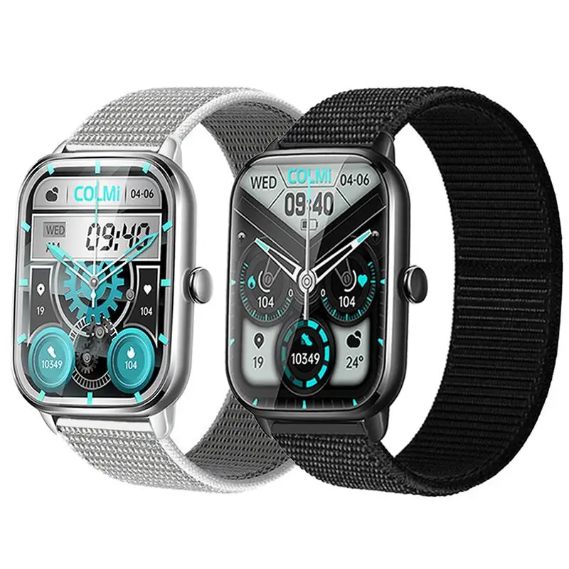 20mm Nylon Watch Band for Colmi C60 C61 Smart Watch Accessories for Colmi P28 Plus Strap For Colmi P8 Max Plus GT Pro Bracelets