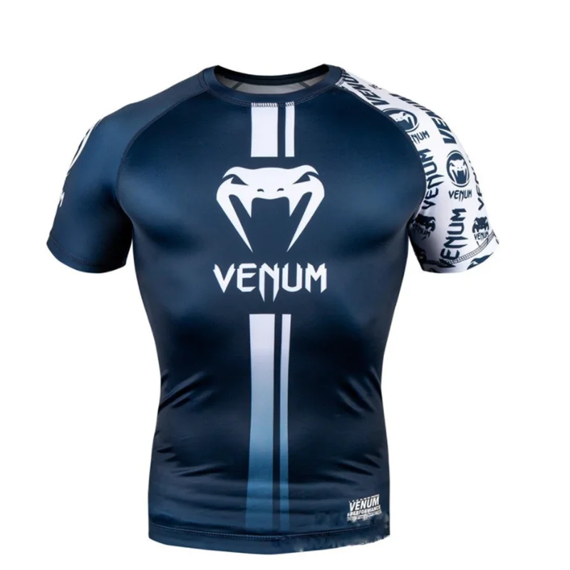 

Summer New Men's T-Shirt Boxing Training Shirt Short Sleeve 3D Print Top T-shirt O-Neck Gym Casual Sweatshirt