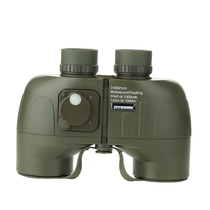

Бинокль ZIYOUHU 7X50, мощный HD монокуляр с компассом, дальномер, навигация при сласветильник щении, ночное видение