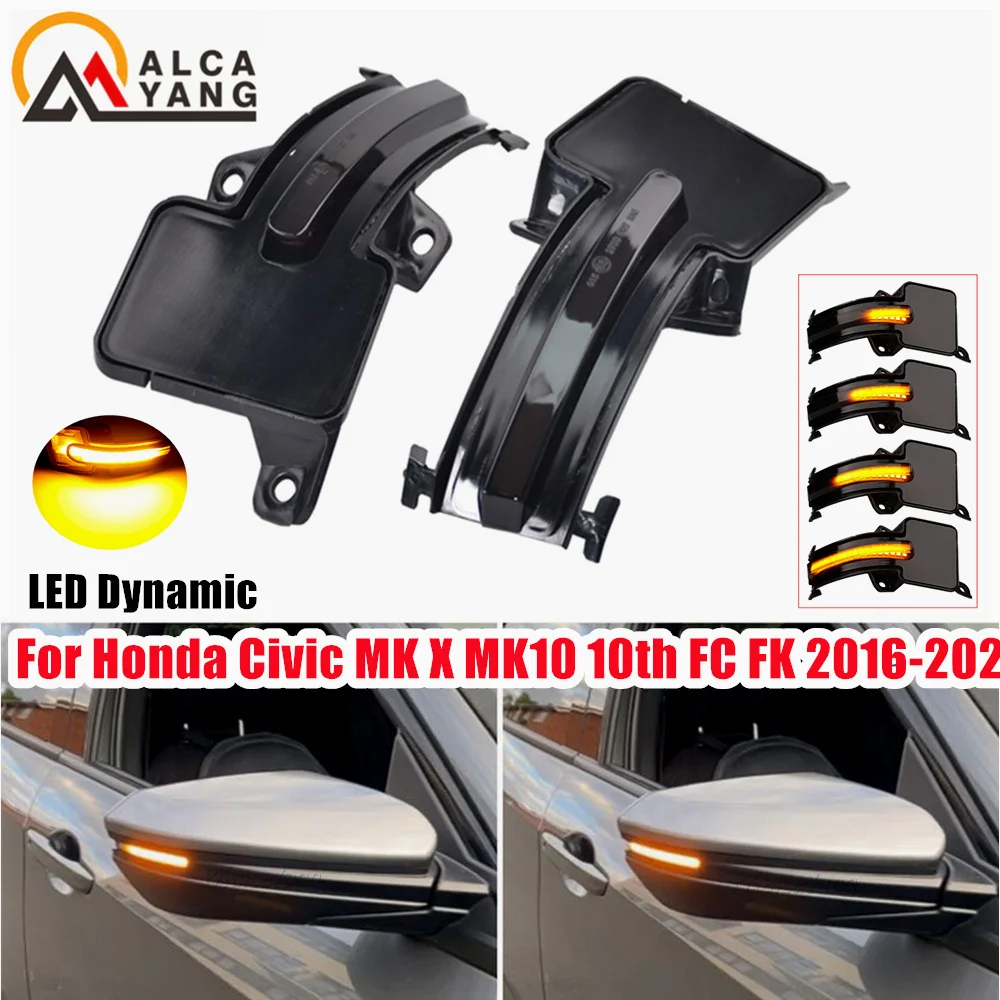 

Фонарь поворотного сигнала для Honda Civic 10 поколения FC1 FK7 2016-2020