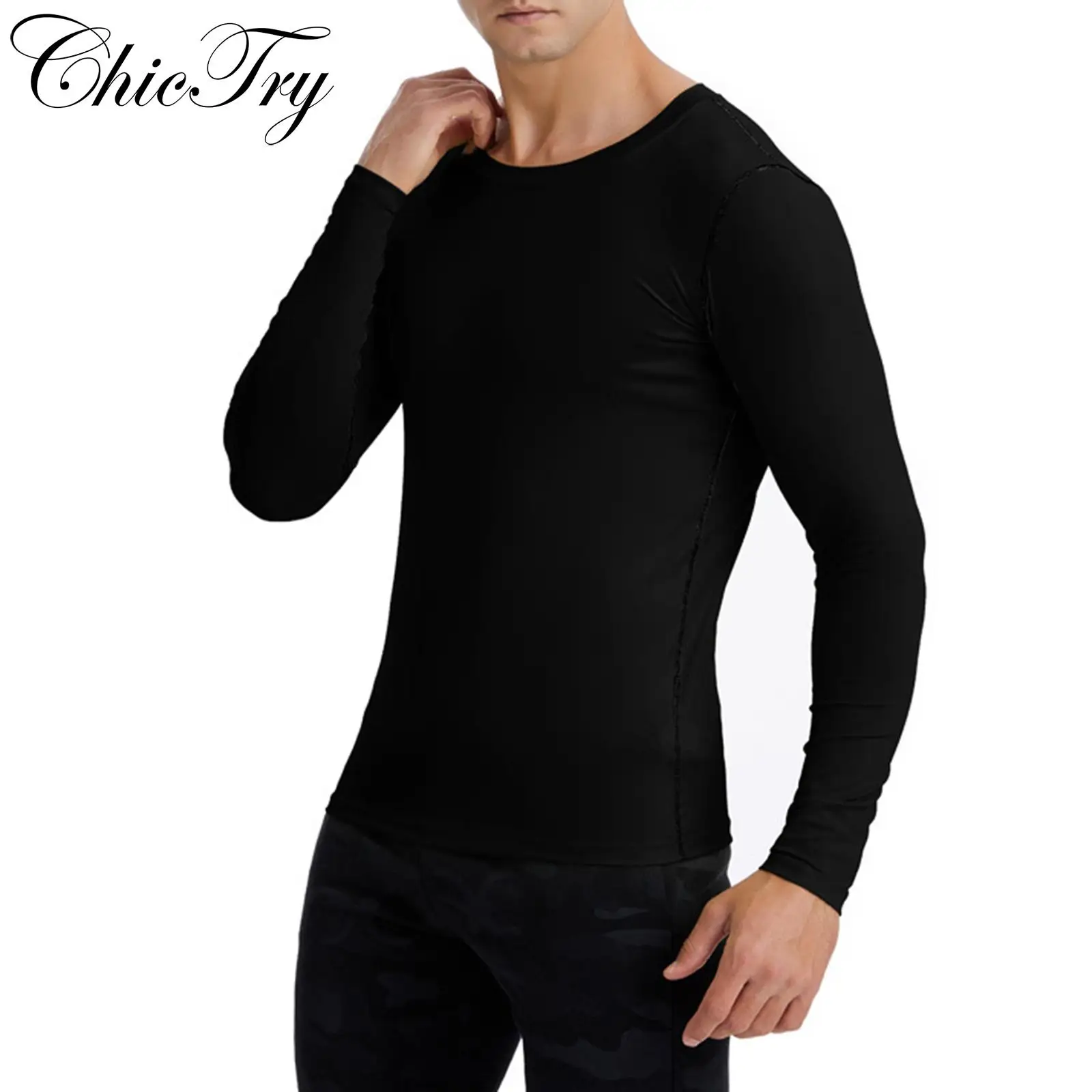 

Mens Swimwear Shirt Rash Guard Long Sleeves Tops Water Beach Surfing Diving Wetsuit Sports Top UPF 50+ Beachwear Sun Protection