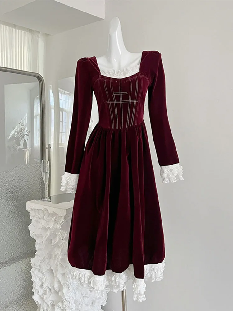 Французское элегантное платье Gyaru для выпускного вечера модное блестящее