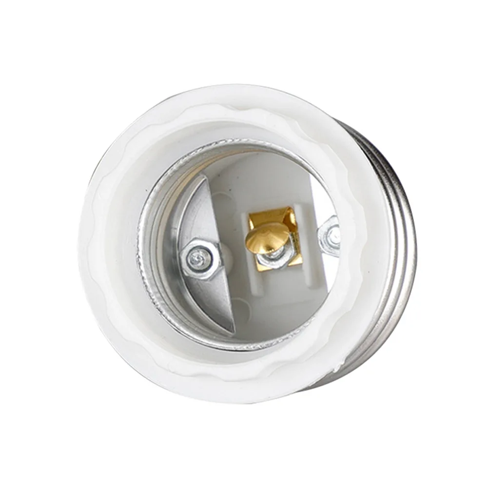 

Brand New Lamp Holder Bulb Socket E40 E40 To E27 Edison Goliath Moghul LED Replacement Screw Set Of 5 Spare Parts