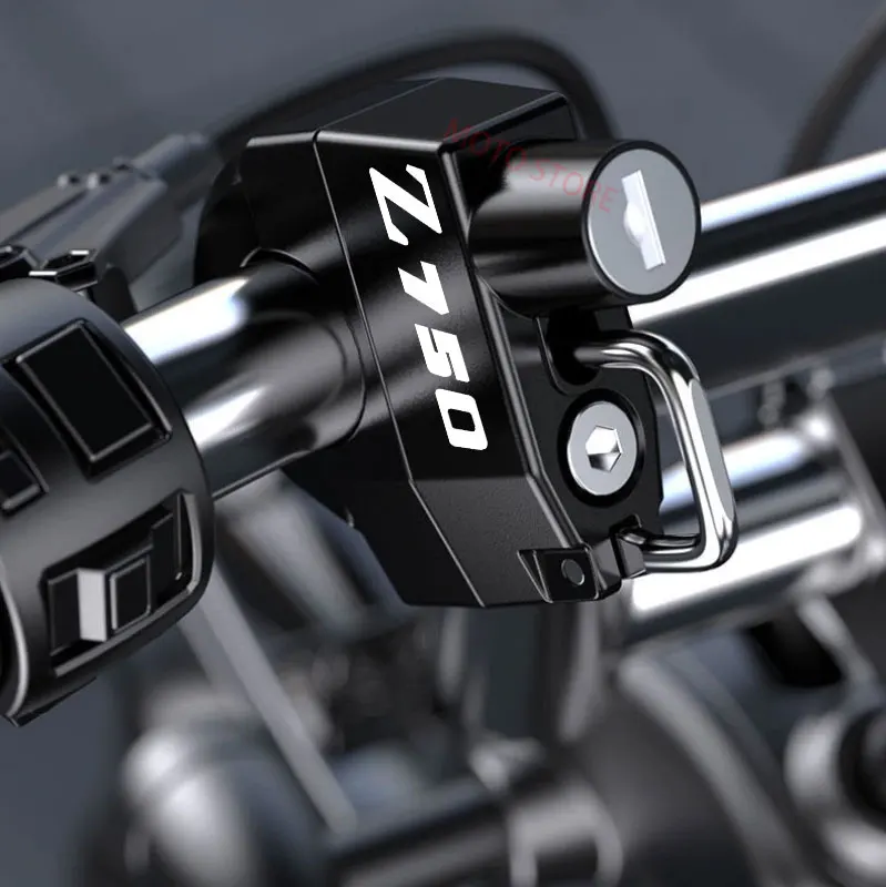 Замок для мотоциклетного шлема с 2 ключами и защитой от кражи