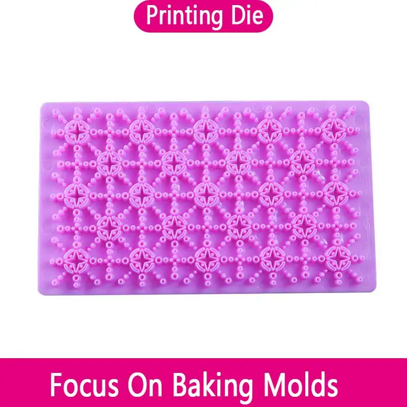 

Cake Tools Sugarcraft Easy Use DIY Flowers Cookie Mould Cutter Pattern Wedding Stamp Printing Decorating Fondant Kitchen Baking