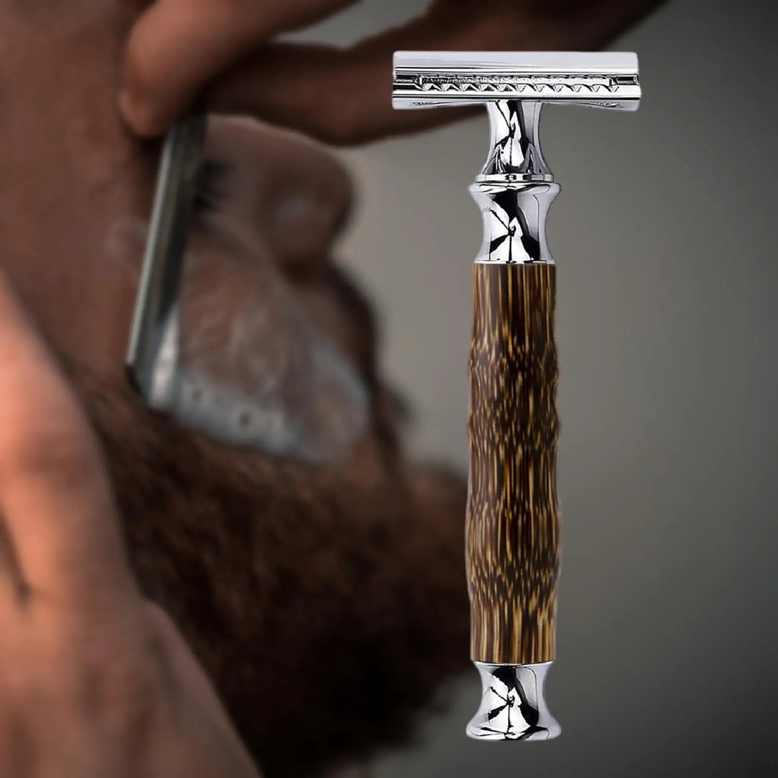 

Manual Facial Hair Shaver Double Edge Beard Styling Tool Men Safety Razor Shaving Razors for Father's Day Gifts Barbershop Dad