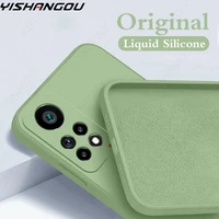 original square liquid silicone case for xiaomi redmi note 11 10 pro 9 8 s poco f3 x3 gt m3 m4 mi 12 12x 11t pro soft tpu cover