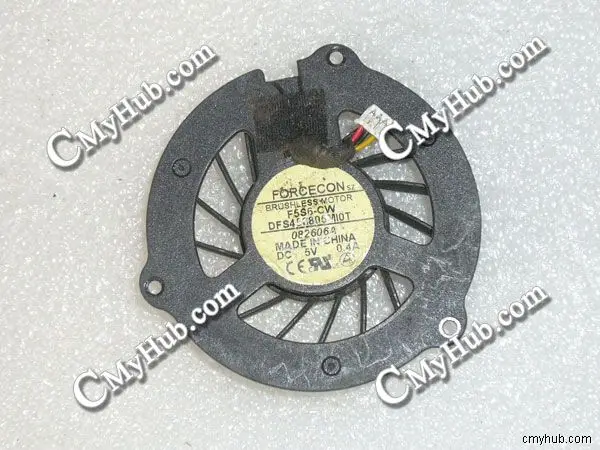 Для HP Pavilion dv2000 V3000 DFS450805MI0T F5S6-CW 417081-001 450096-001 3Pin охлаждающий вентилятор