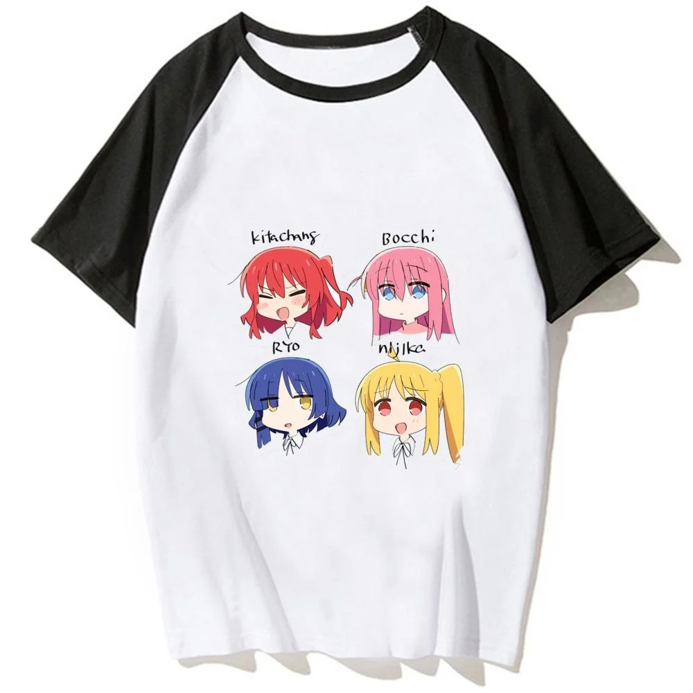 

Bocchi the Rock Manga Ryo tshirt women Y2K t shirt girl graphic funny streetwear clothing