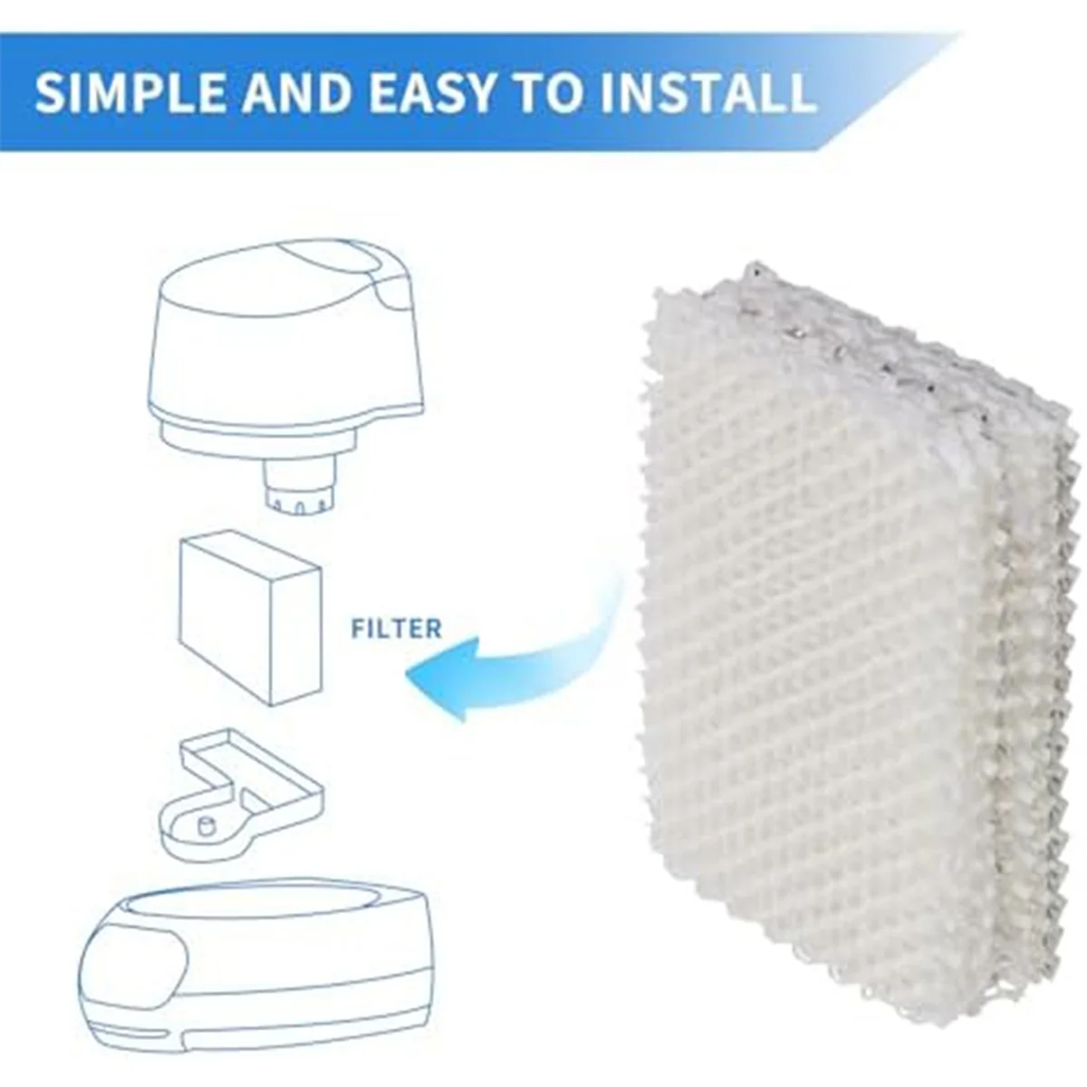 Замена фильтра увлажнителя WF813 для Relion RCM-832 PCWF813 PCWF-813 PCCM-840 фильтры с прохладным