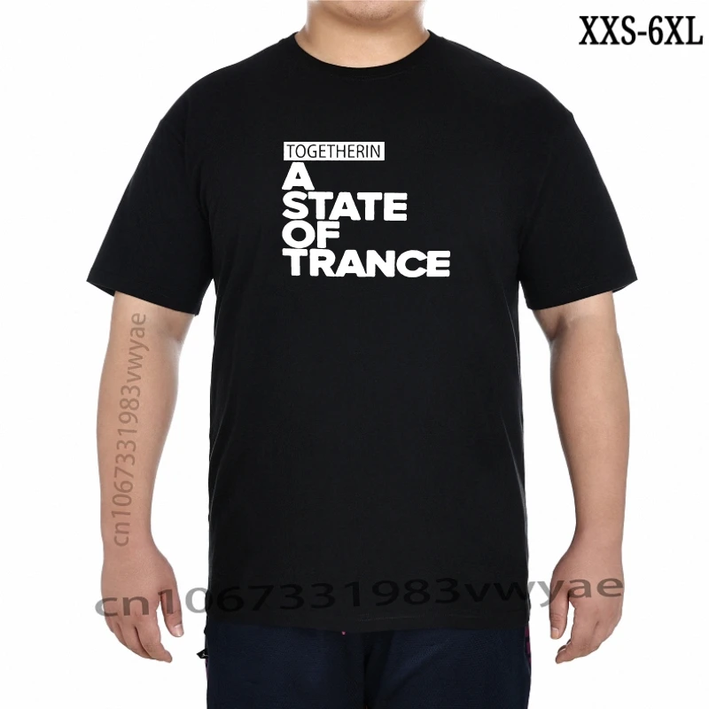 

Fashion Tshirt Trendy Cool Top Men' Armin Van Buuren Together In A State of Trance Letter Print T Shirt Popular Music XXS-6XL