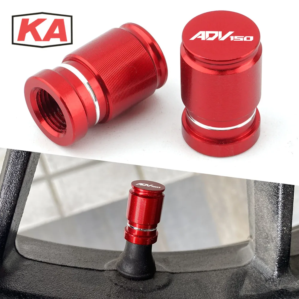 

Для Honda ADV150 ADV 150 универсальные 2017 2018 2019 2020 2021 2022 CNC колпачки клапанов колесных шин обода стержня крышки мотоцикла аксессуары