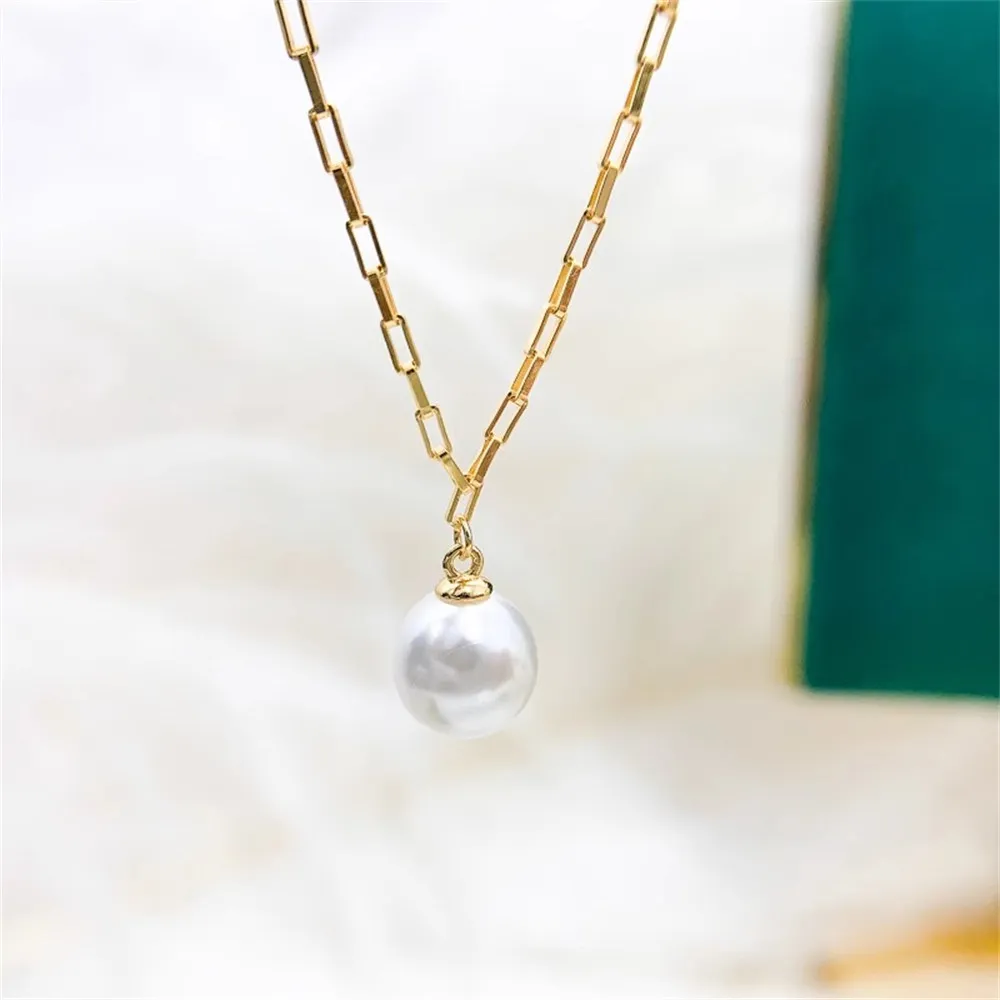 Жемчужные аксессуары сделай сам набор из стерлингового серебра S925 пустая