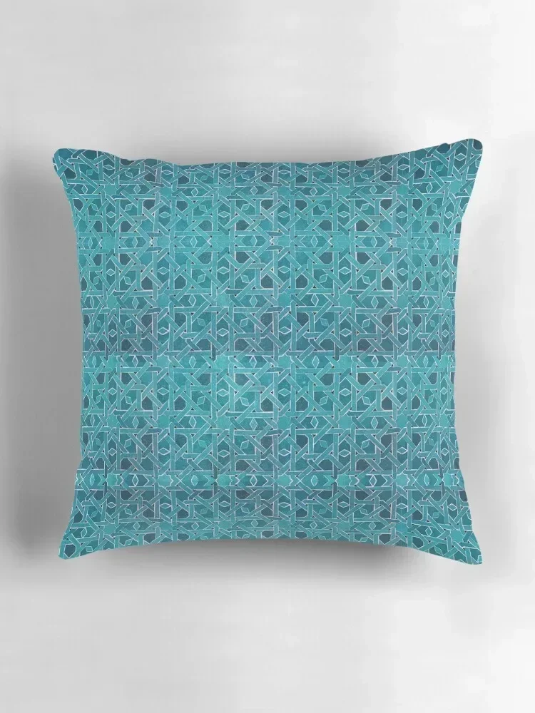 Зеленая синяя марокканская мозаичная плитка художественная традиционная