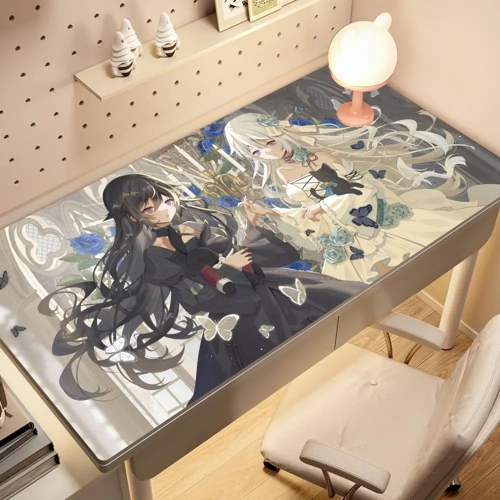 Коврик для мыши с Аниме Pandora Hearts большой игровой коврик нескользящий