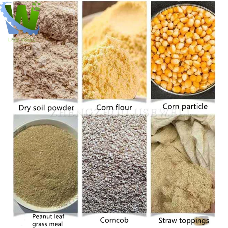 Корм для крупного рогатого скота измельчитель смеситель дробилка машина