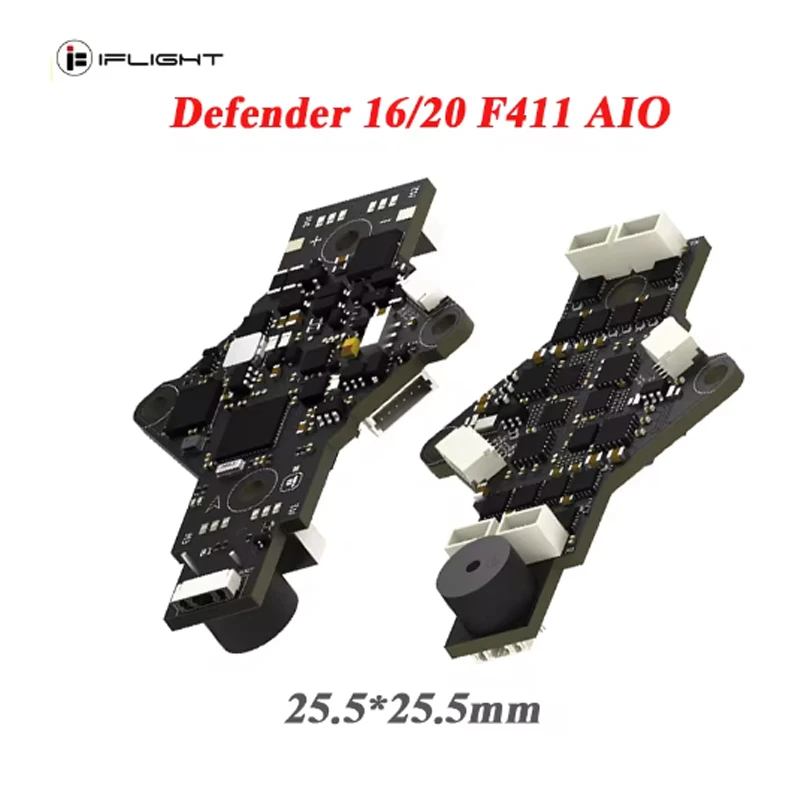 IFlight Defender 16 / 20 F411 AIO с 25 5*25 5 мм монтажными отверстиями для FPV частей