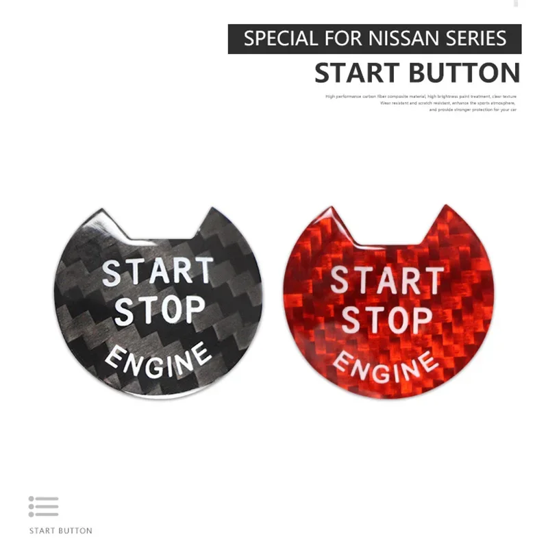 Для Nissan Sentra Sylphy автомобильный двигатель кнопка запуска и остановки наклейка из