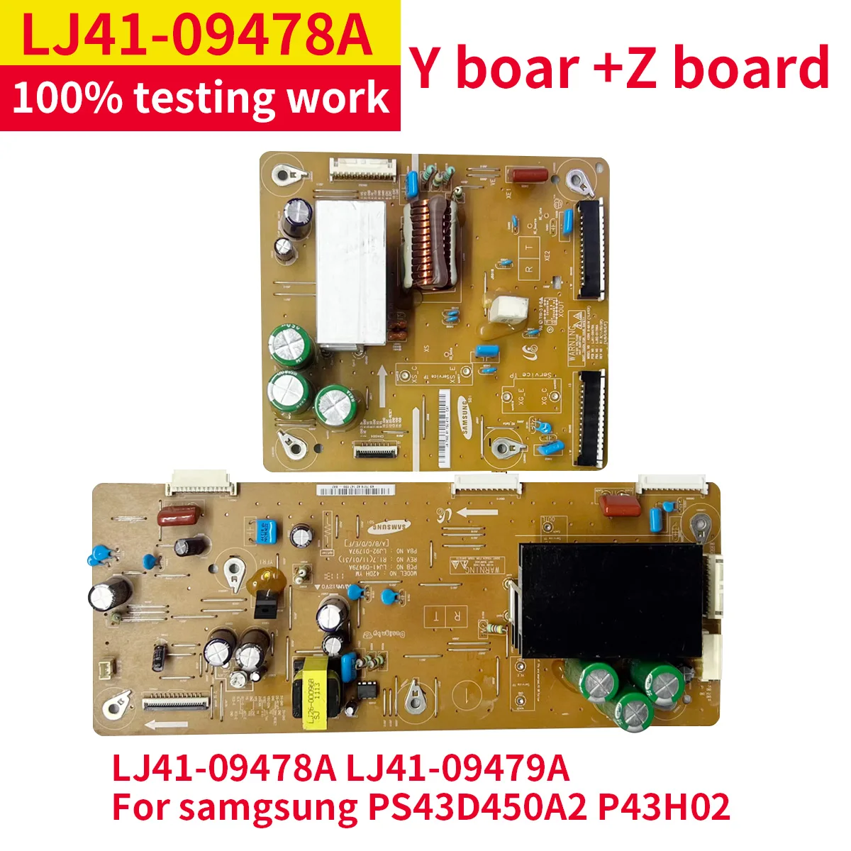 Y boar + Z board LJ41-09479A LJ92-01797A R1.8 LJ41-09478A для Samsung PS43D450A2 P43H02 PS43D450A2 PS43D450A2 PS43D490A1