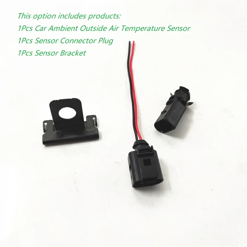 

Автомобильный разъем датчика температуры внешнего воздуха, кронштейн для VW Golf 4 MK4 Jetta MK4 для Skoda Audi Seat 1J 0919379 A