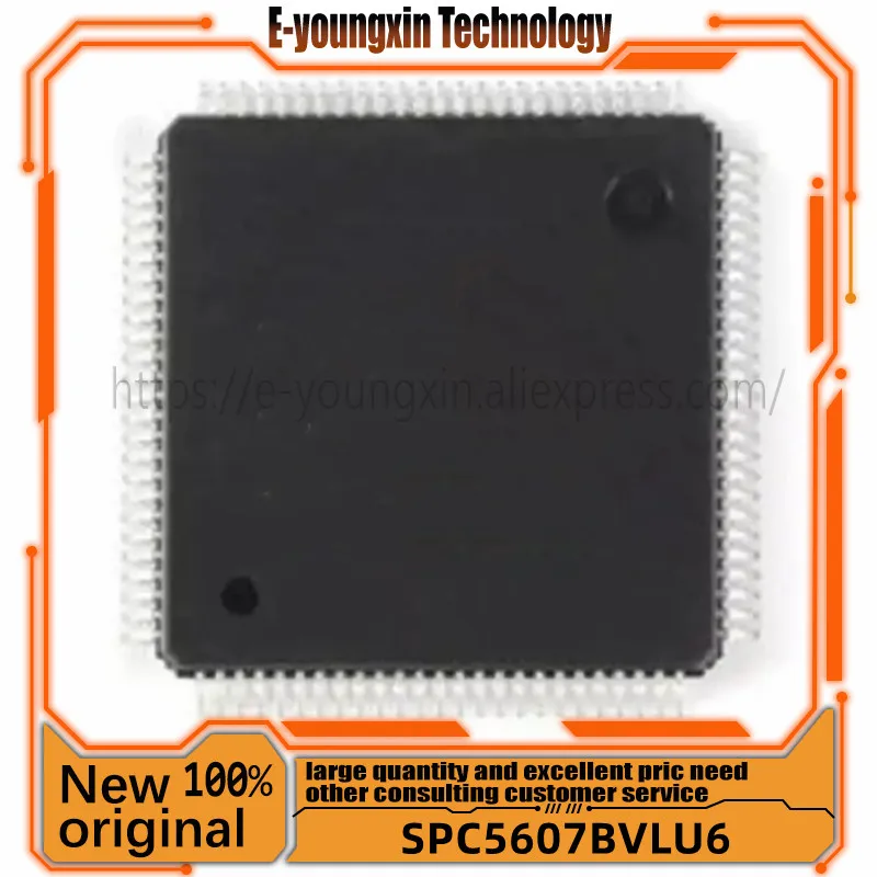 SPC5607BVLU6 0N69H MPC56xx Series 1.5 MB Flash 96 KB RAM 64 MHz 32-Bit Microcontroller - LQFP-176
