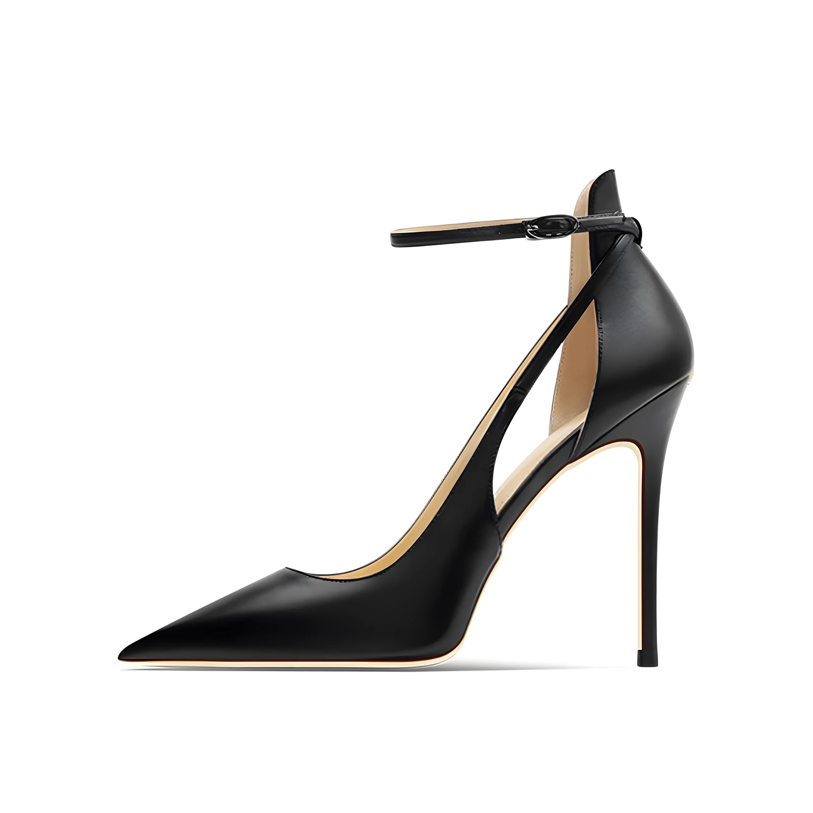 Женские туфли из лакированной кожи на высоком каблуке 12 см