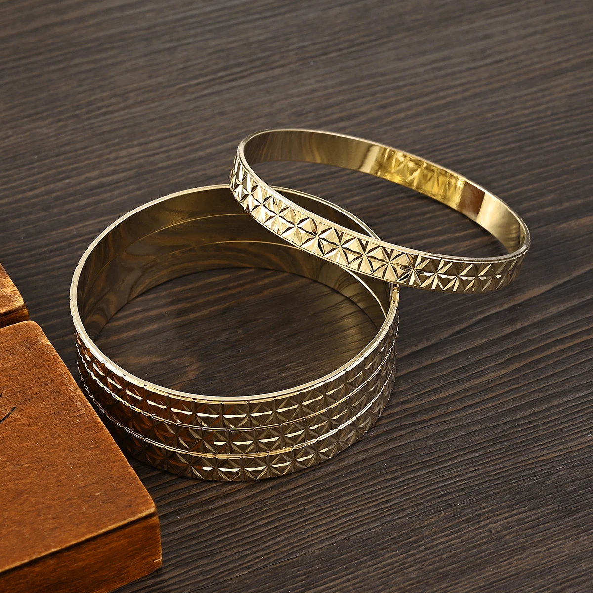 65 мм 9K Золотой Цвет All Star Habesha Лидер продаж простой милый браслет для взрослых