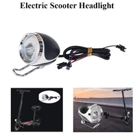 10 inch electric scooter headlight lamp e scooter front light for kugoo m4 kick scooter accessories parts