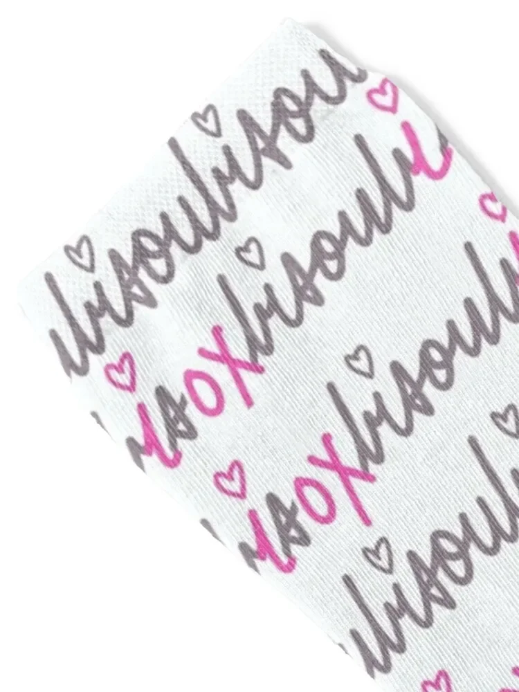 Розовые носки IOX Bisou спортивные детские роскошные женские мужские