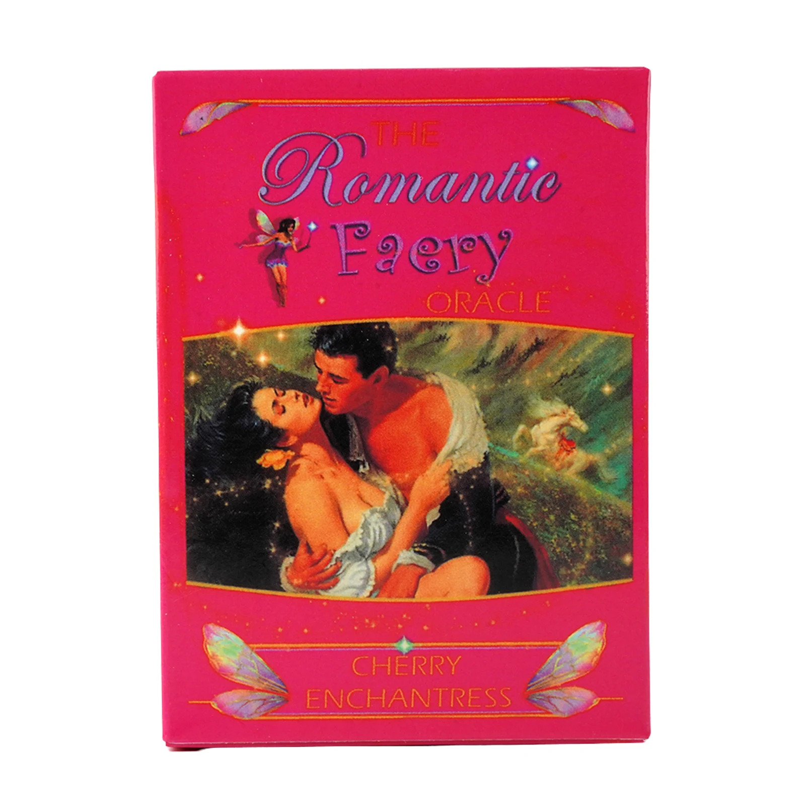 

The Romantic Faery Oracle Cards High-Quality Divination Board Games Party Entertainment Games Occult Card Game Fate Tarot Card G