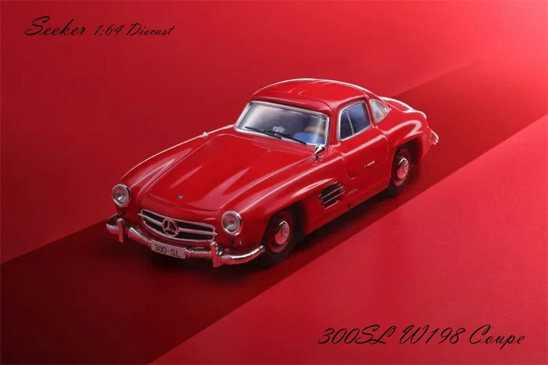 

PreSale Seeker 1:64 300SL W198 Coupe Die-Cast Car Model Collection Miniature