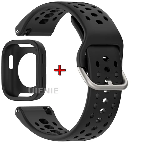 Силиконовый ремешок и чехол для Huami Amazfit Bip6