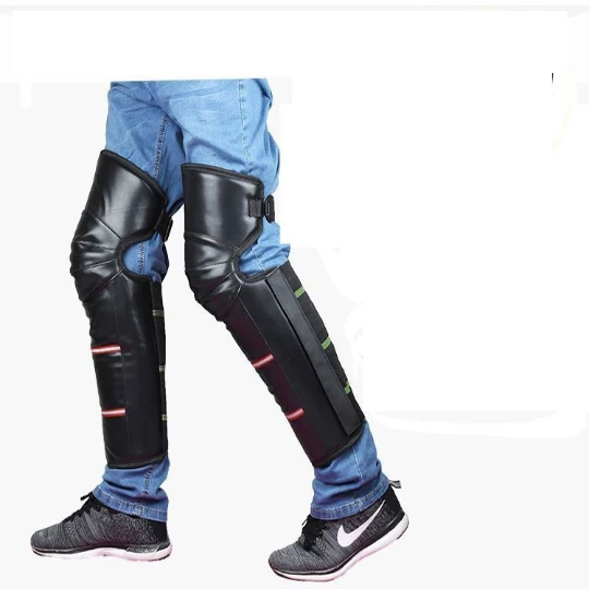 

Motorcycle Kneepads Kneelet Motorbike Kneecap PU Motocross Knee Pads Protector Elbow Protection Ride Winter Leg Cover Guards Kit