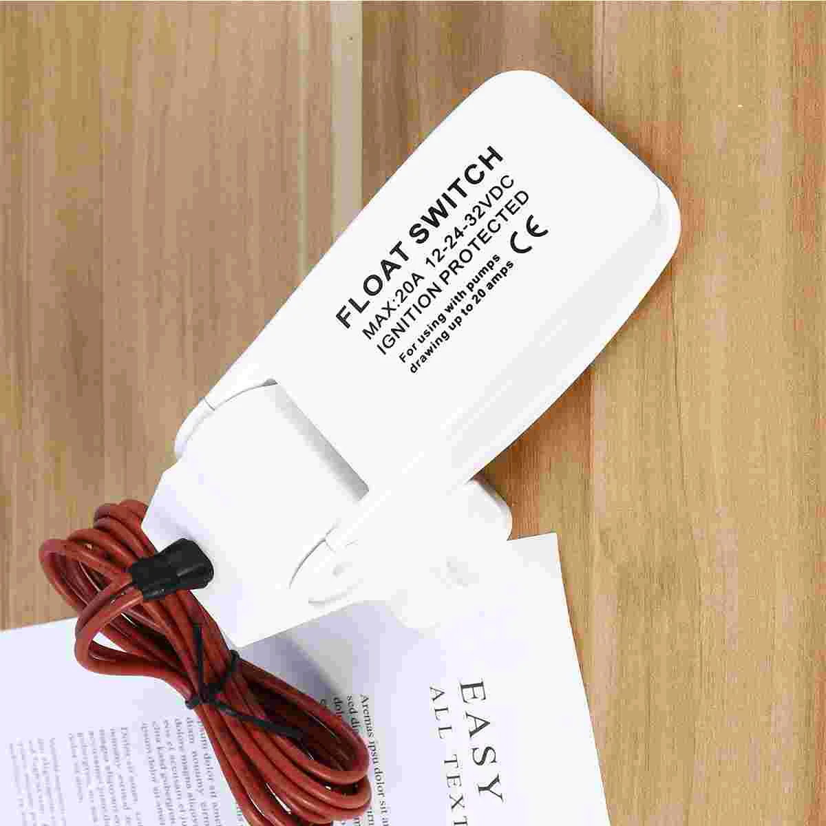 

12V Automatic Machine Bilge Pump Float Switch Electric Water Level Controller Flow Switch Pump Accessory Water Level Floating