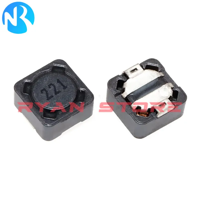 Фото 50 шт. CD73R SMD силовая индуктивность, провод с обмоткой, экранированный индуктор CDRH74R 2,2/3,3/4,7/6,8/10/22/33/47/68/100/150/470UH 7*7*4 мм №2