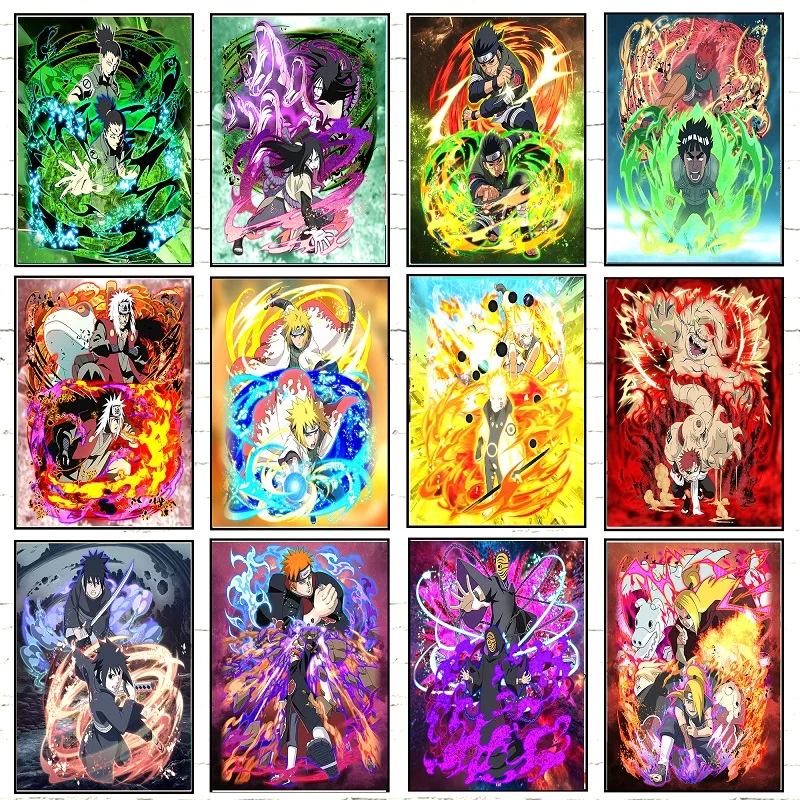 Набор для алмазной вышивки Наруто Алмазная мозаика 5D сделай сам с мотивом аниме