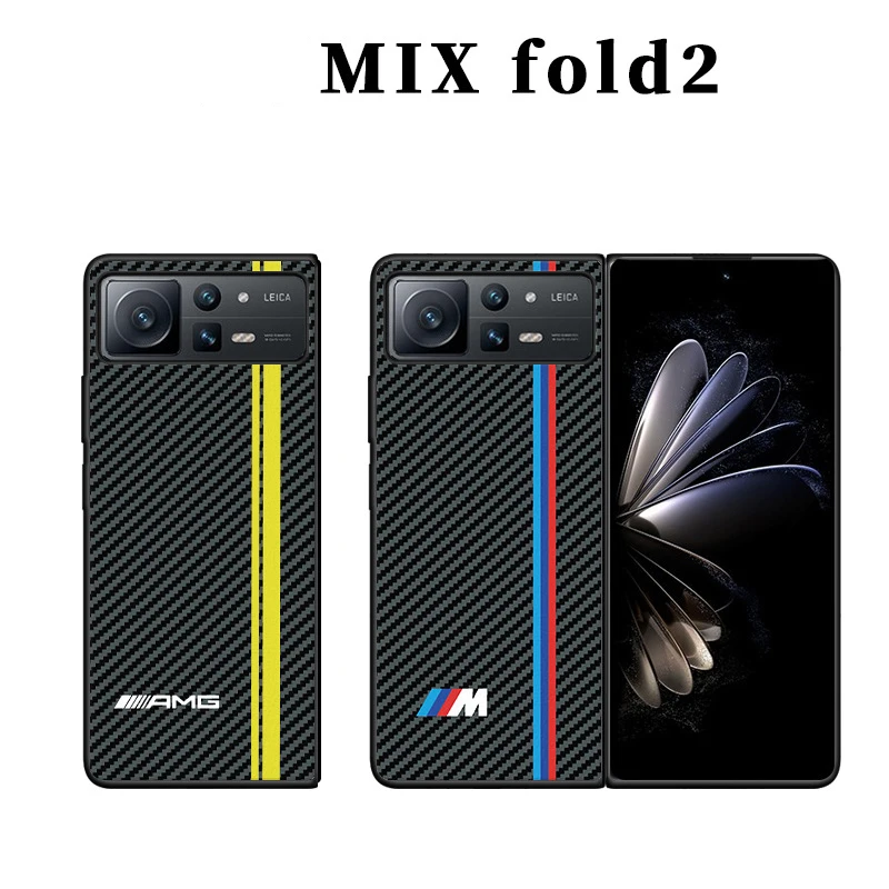 

Чехол MIXFold 2 для Xiaomi MIX Fold 2 с узором из углеродного волокна, противоударный защитный чехол для телефона Xiaomi MIX Fold 2