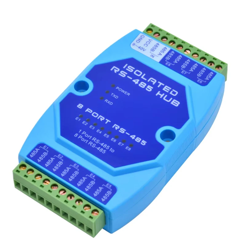 8-канальный разветвитель шины RS485 8-портовый распределитель фотоэлектрический