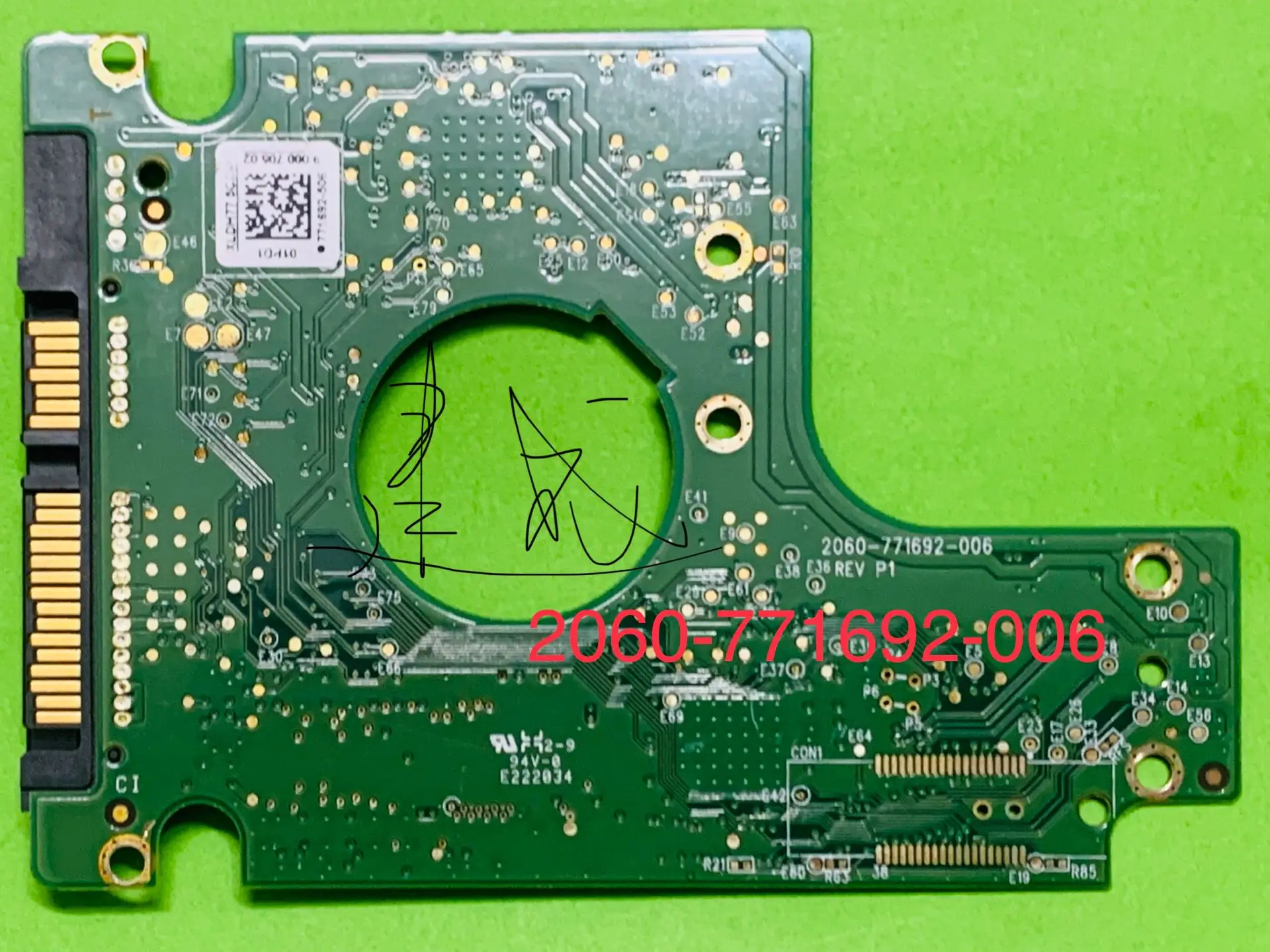 Western hard disk circuit board WD5000BPVT wd5000lmvw 2060-771692-006