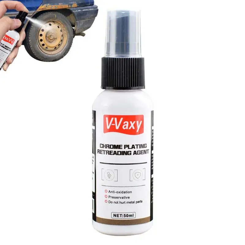 

Rust Remover Water-Based Rust Reformer Spray 50ml Car Maintenance Cleaning Derusting Spray Instant Rust Removal